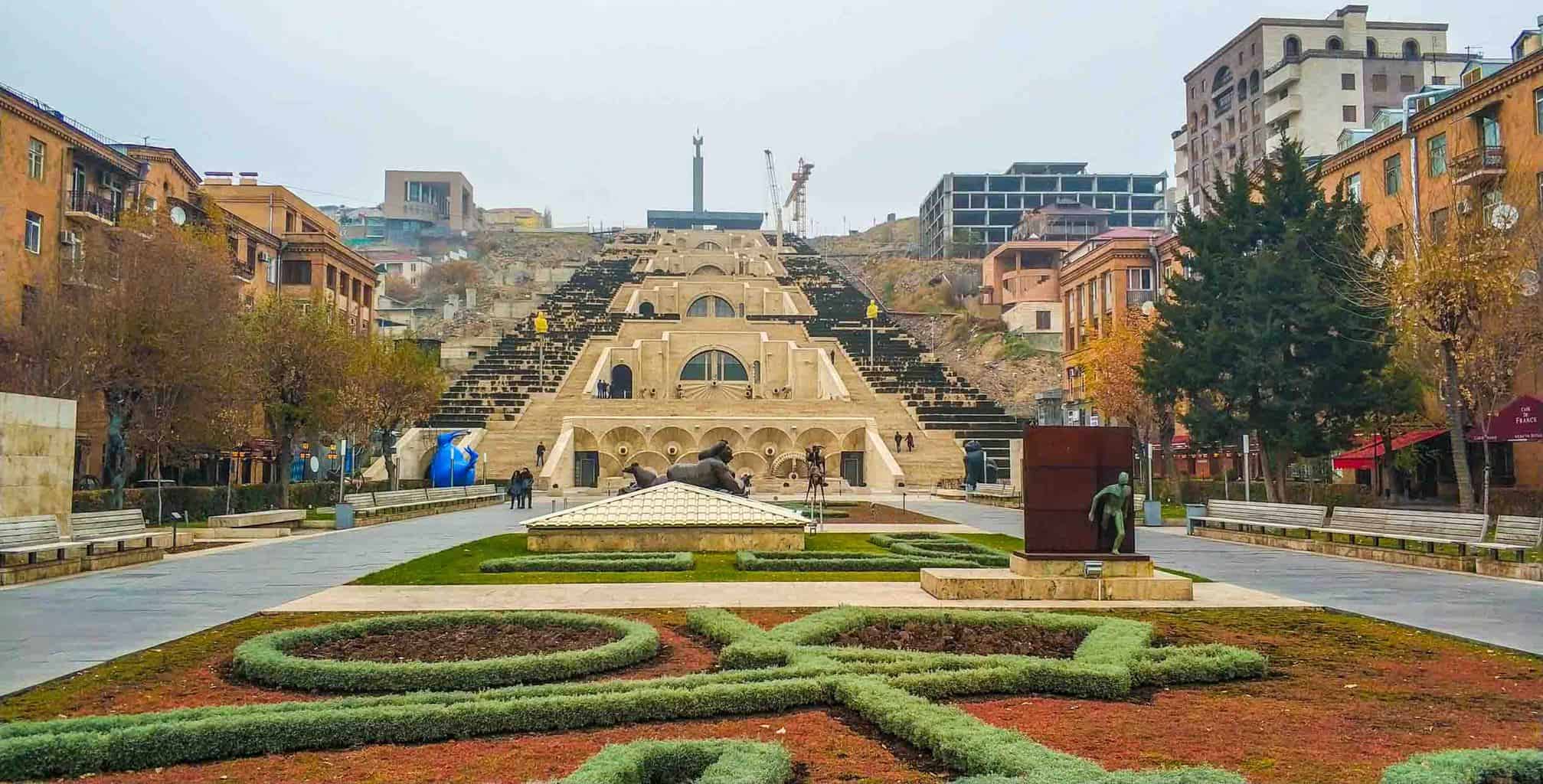 The Erevan Cascade, outdoor art gallery | Unusual Traveler