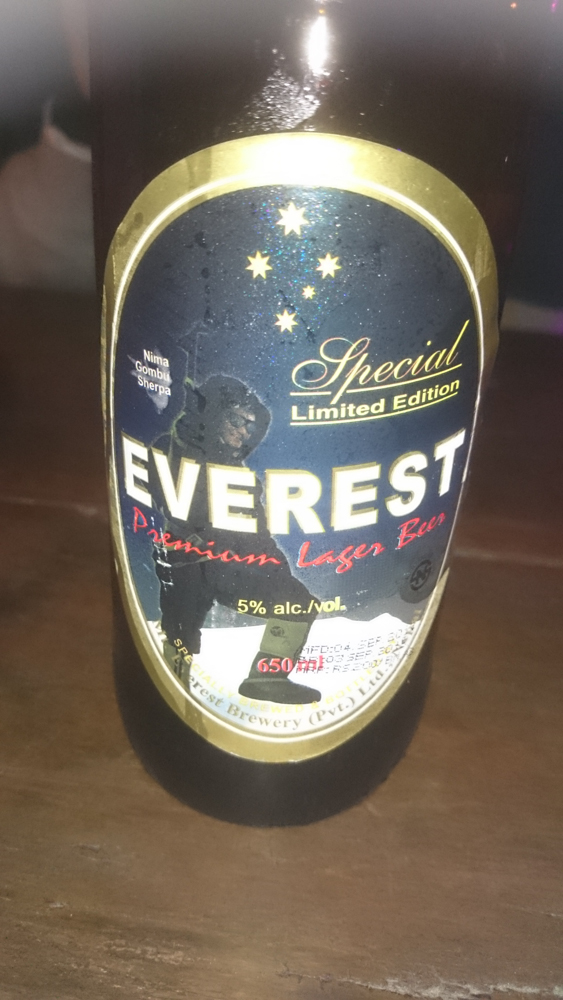 everest beer in Nepal