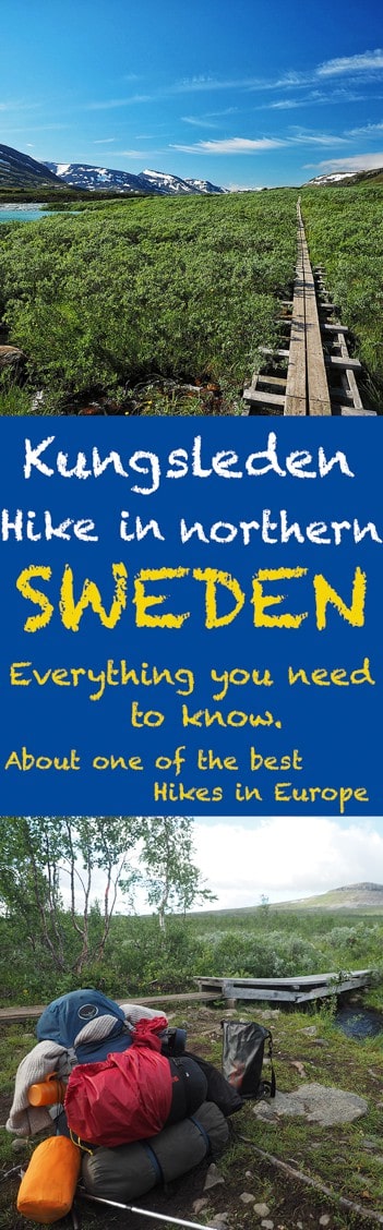 Kungsleden in northern sweden is one of the best hikes in all of Europe, here´s some helpfull information about the hike