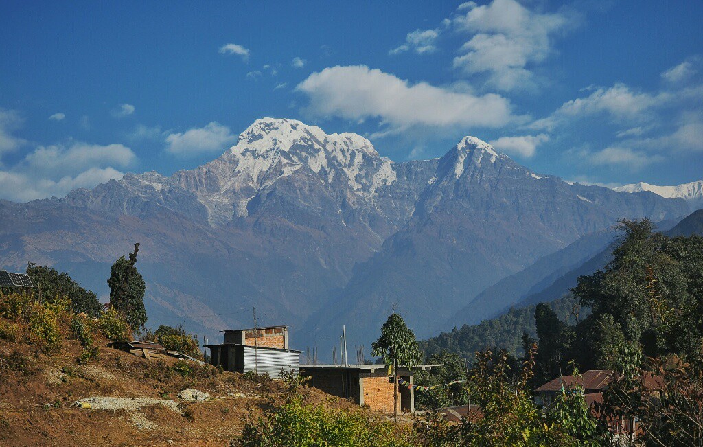 Annapurna 1 is getting closer