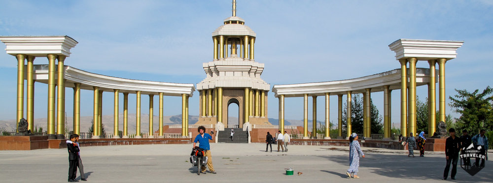 city center of Kolub in Tajikistan