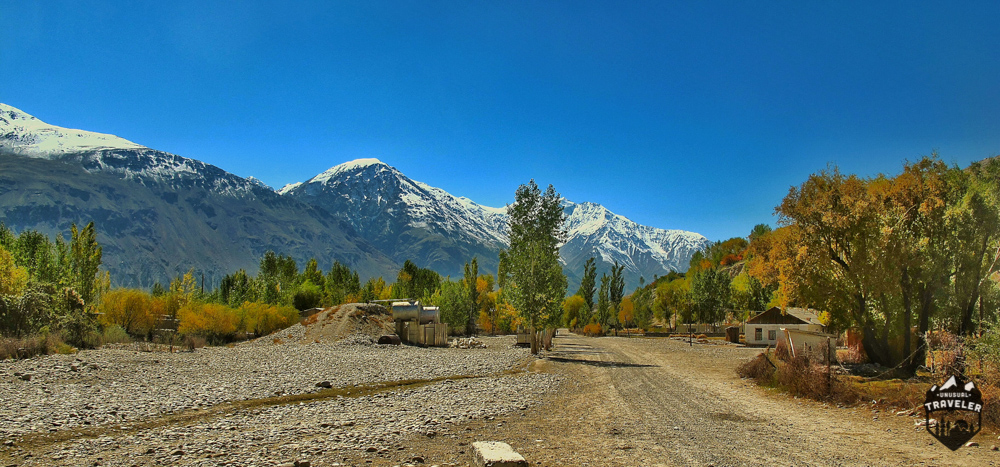 Beautiful scenery in Tajikistan