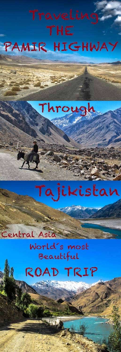Travel guide to the amazing Pamir Highway through Tajikistan, central asia one of the most beautiful road trips in the world-