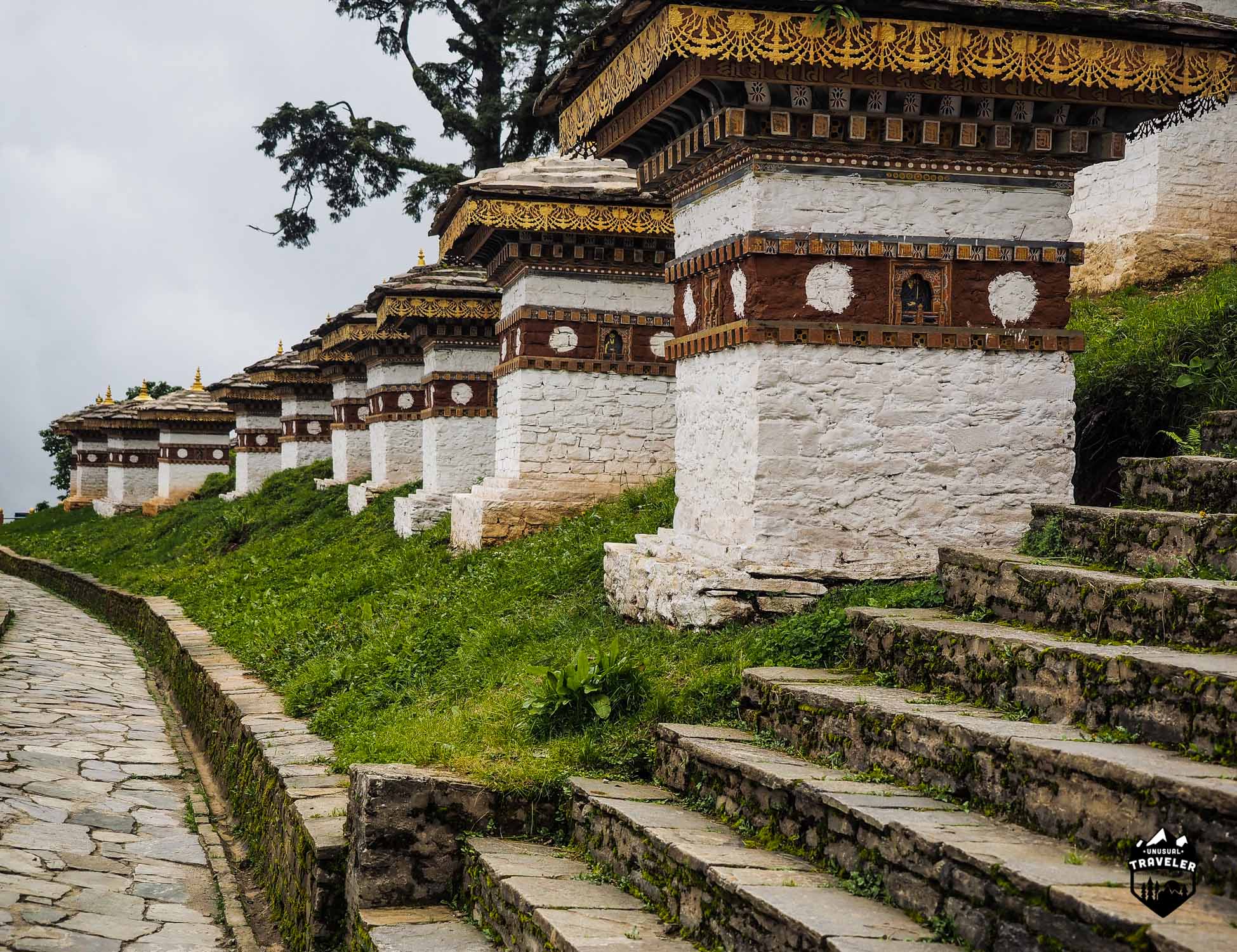 There´s a nice walkway around Dochula Pass in bhutan