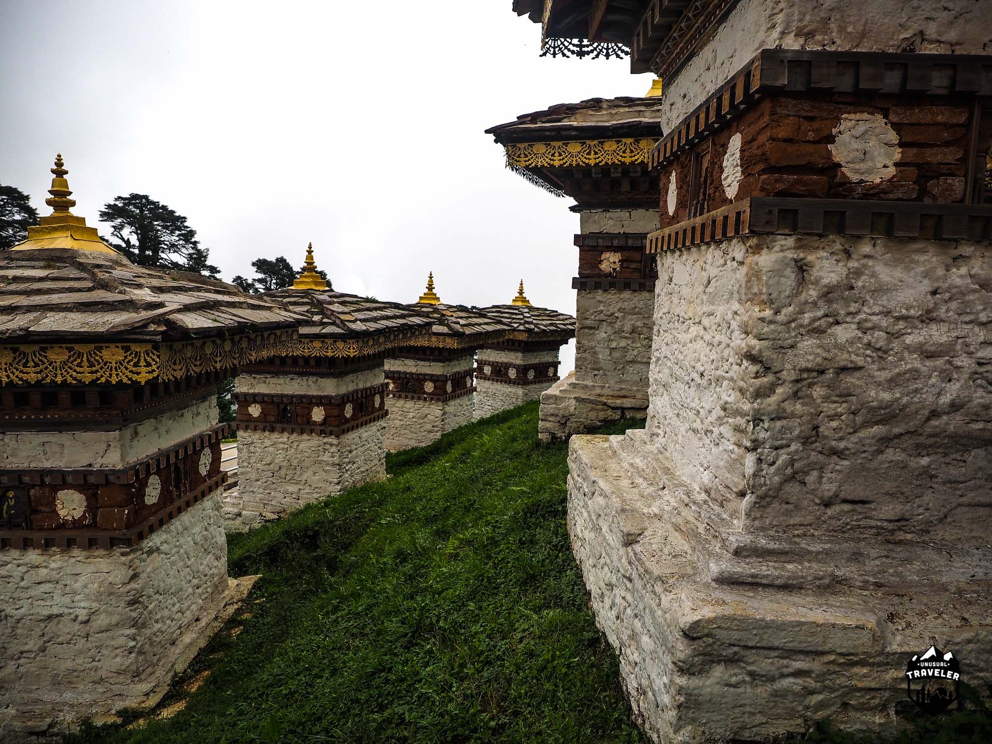 Would be easy to play hide and seek among the chortens, and some Indian kid was actually doing that in Bhutan
