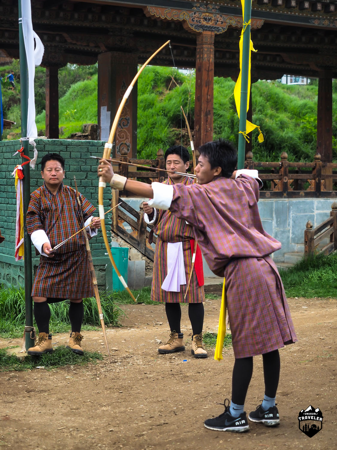 Archery is the national sport of Bhutan, and still widely played around the country.