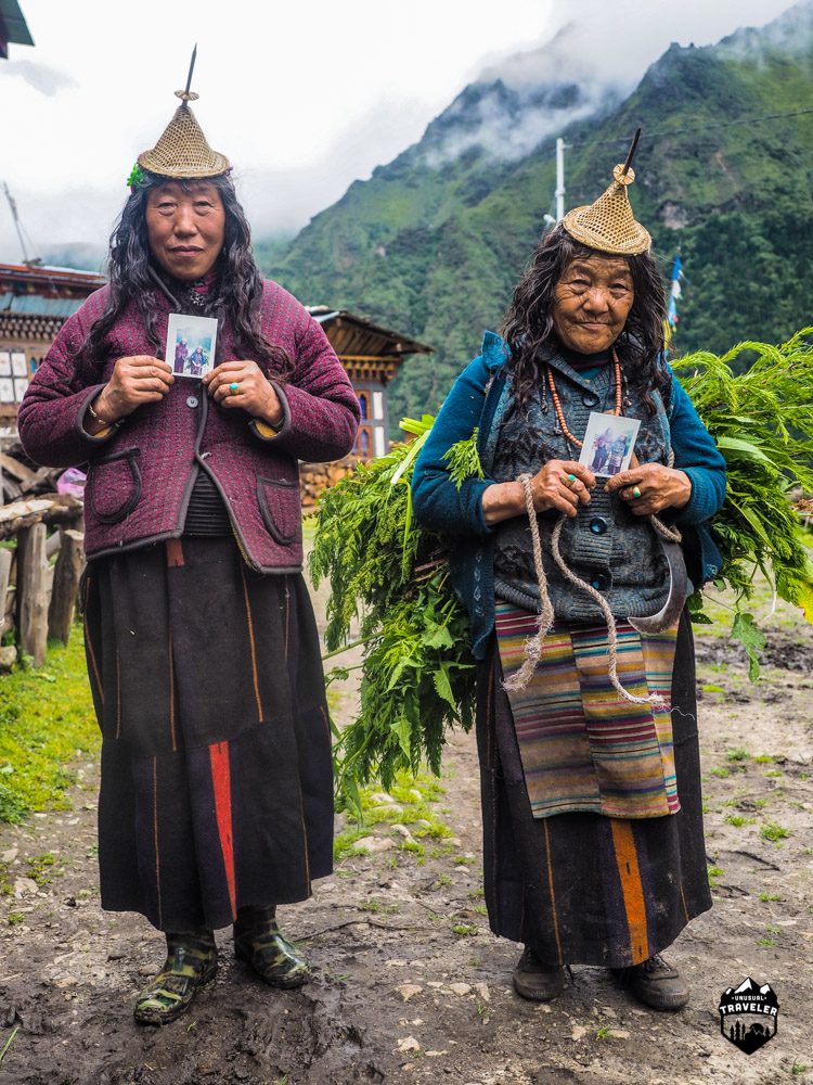 Bhutan,Layap,Laya,Poloroid