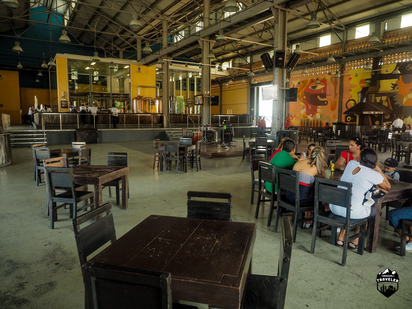 Inside Cerveceria Antiguo Almacen de la Madera y El Tabaco, Cuba craft beer
