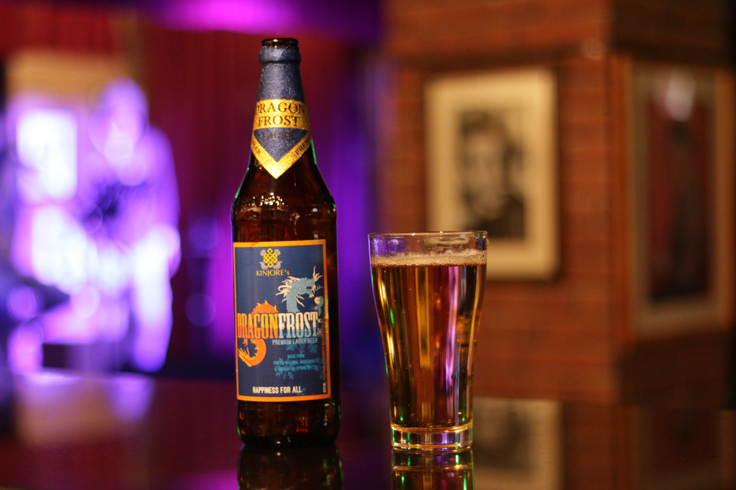 DragonFrost got the coolest name of all beers in Bhutan, but it´s not the best tasting one.
