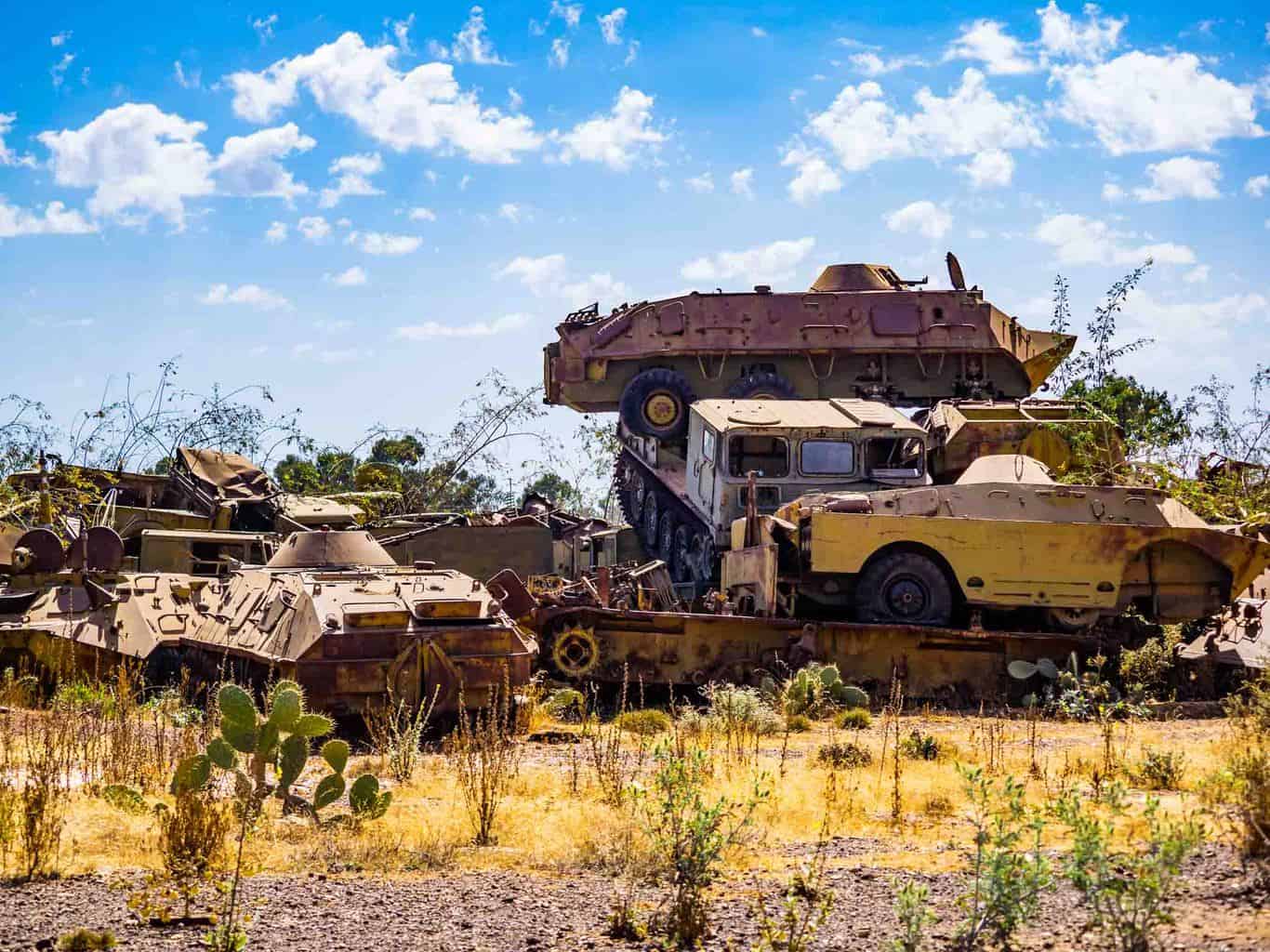 Asmara tank graveyard