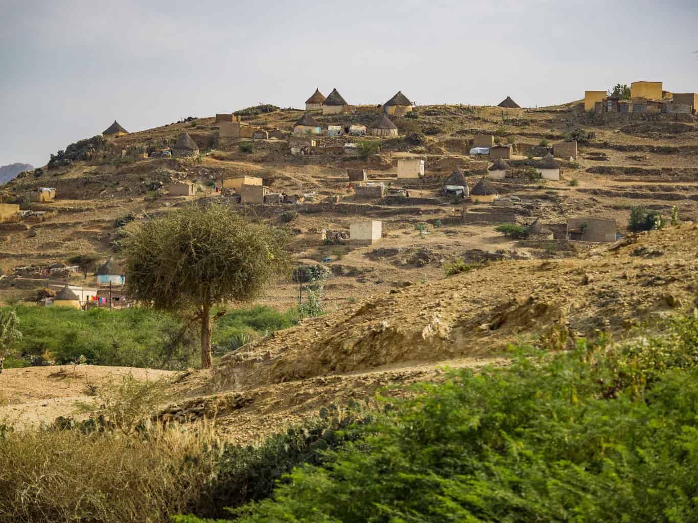 local village in Eritrea