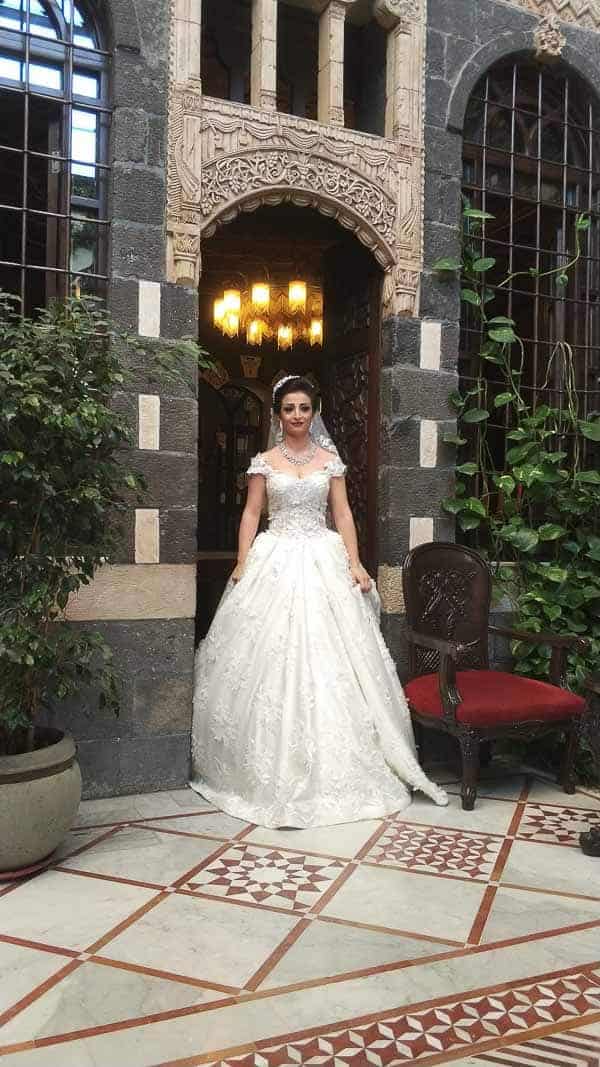 Getting ready for a wedding in Syria