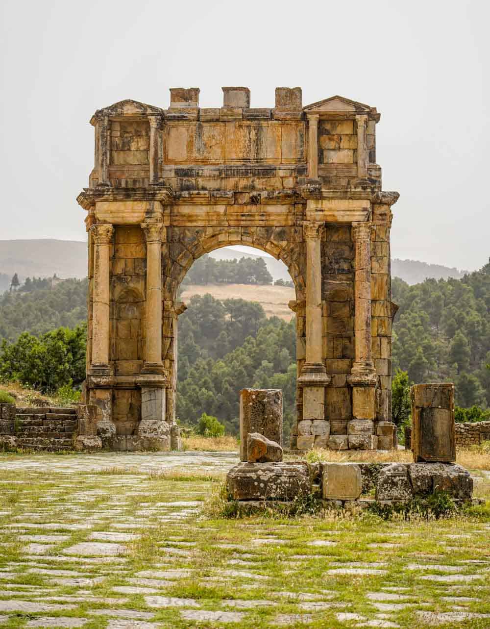 Djemila Roman Ruins A Unesco World Herritage Sites In Algeria Unusual Traveler