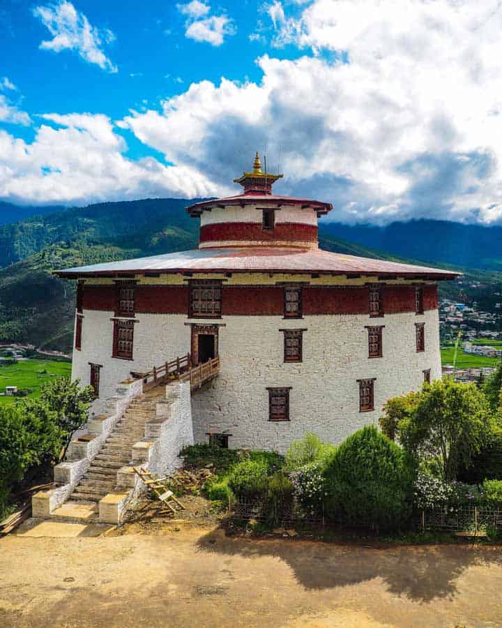 Bhutan national museum in Paro