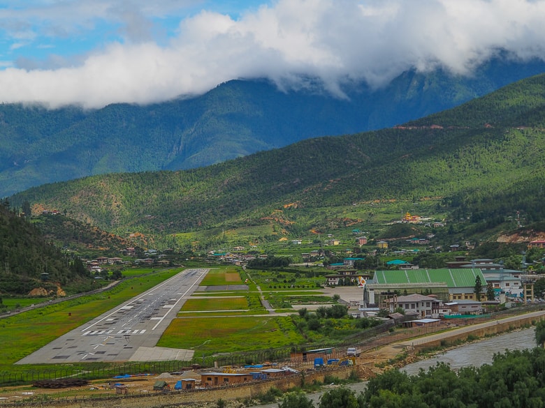 Paro Airport The only international airport in Paro, Bhutan and your way to bhutan