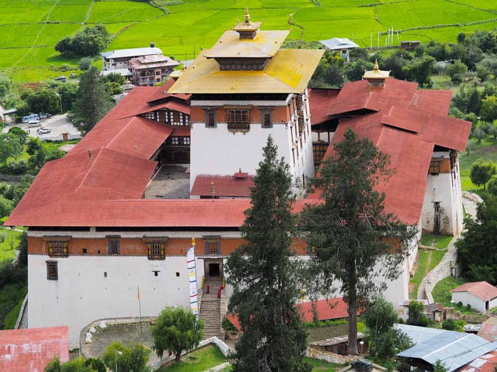  Paro Dzong in Bhutan