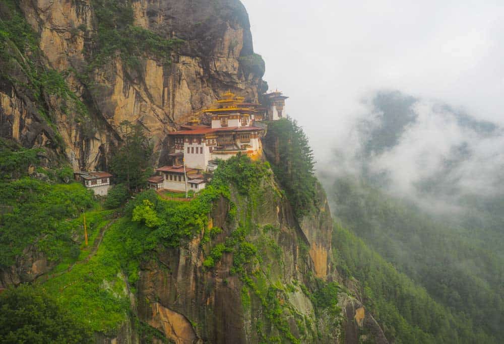 Taktshang Monastery/ Tiger’s Nest Monastery in Paro, Bhutan