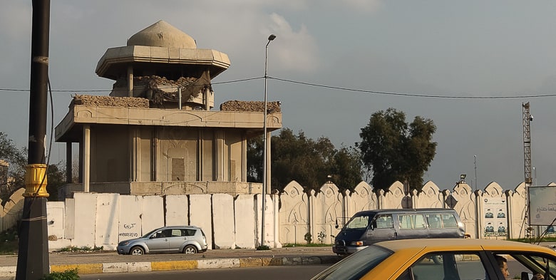 Watch Tower around the Green Zone in Baghdad in Iraq