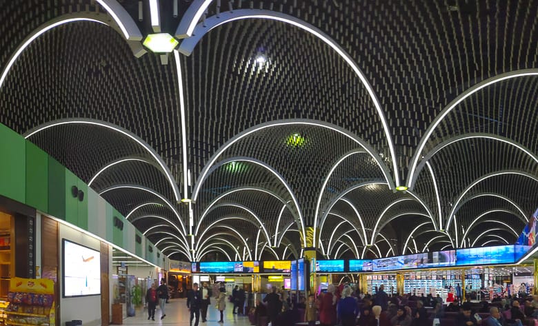 Inside Baghdad Airport in Iraq largest airpot in Iraq