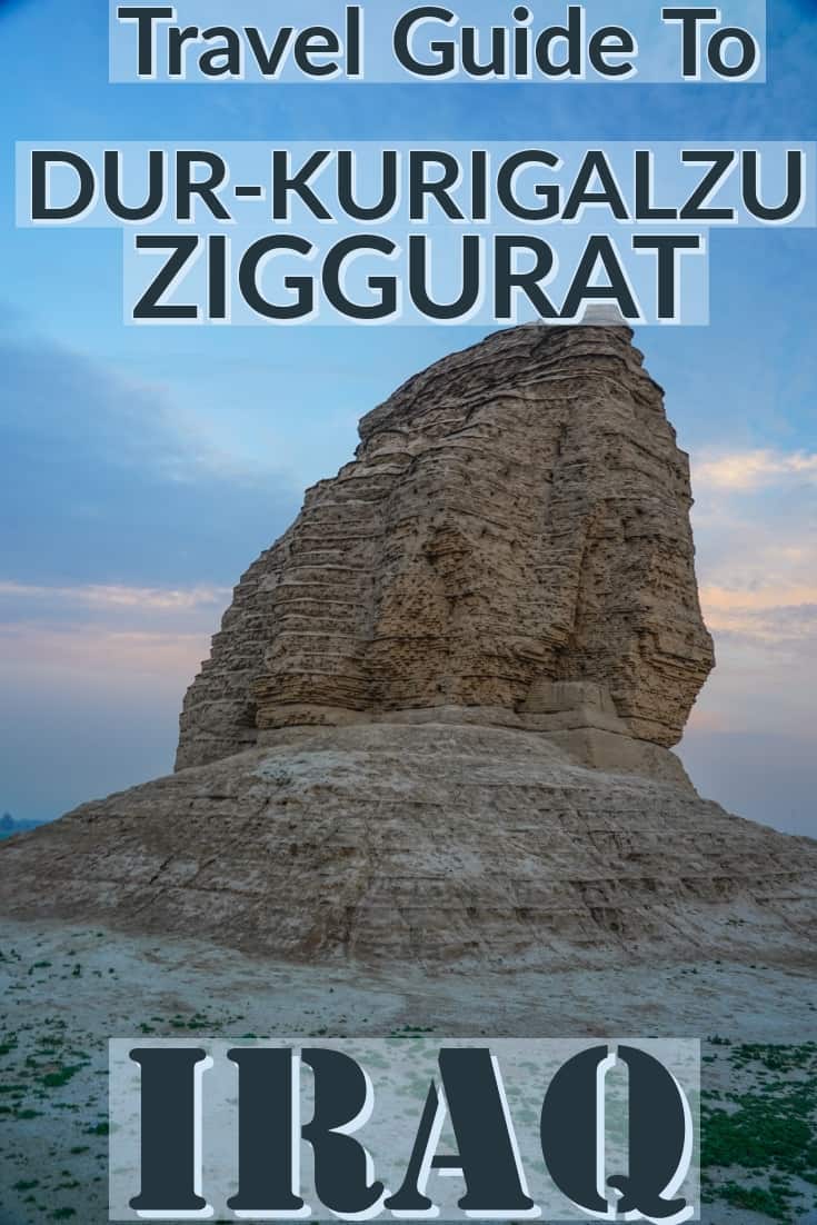 Travel Guide To the Ziggurat of Dur-Kurigalzu, and easy daytrip from Baghdad the capital of Iraq.
