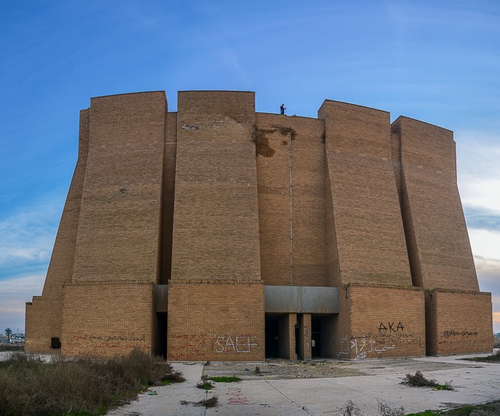 The Panoramic building just east of Ctesiphon in Iraq