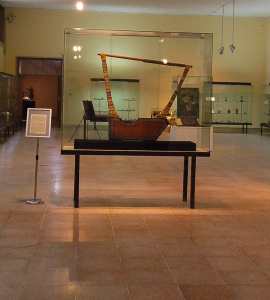 the lyre of ur one of most important artificas inside the museum