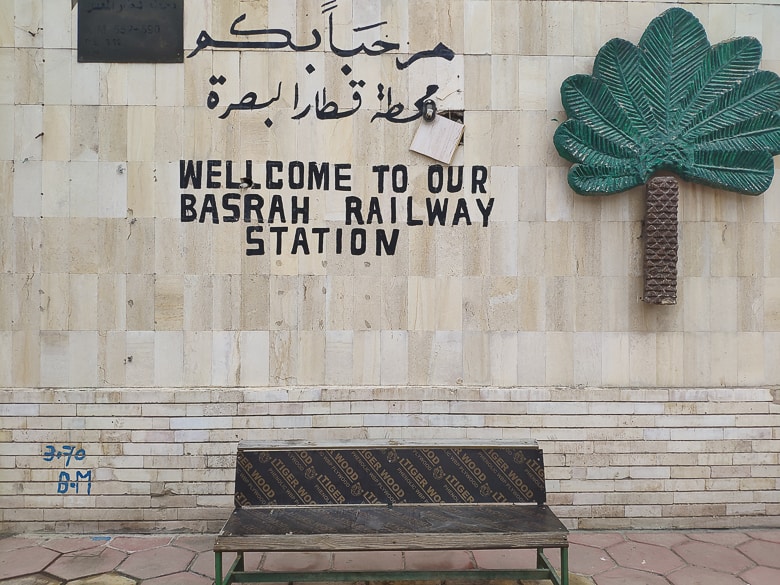 Basra Railway Station in Iraq