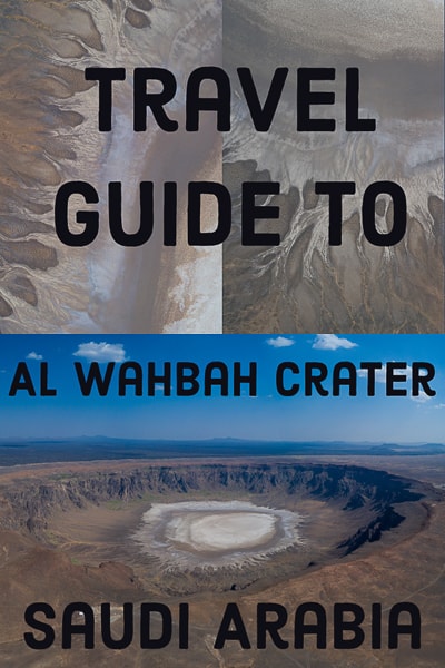 Travel guide to AL WAHBAH CRATER IN SAUDI ARABIA.