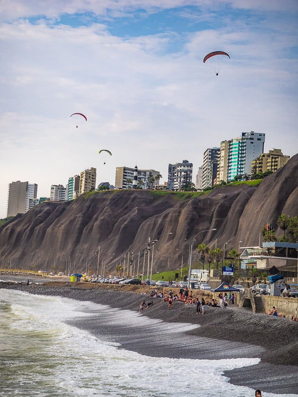 Lima Paragliding in Peru