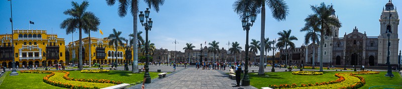 main square in Lima