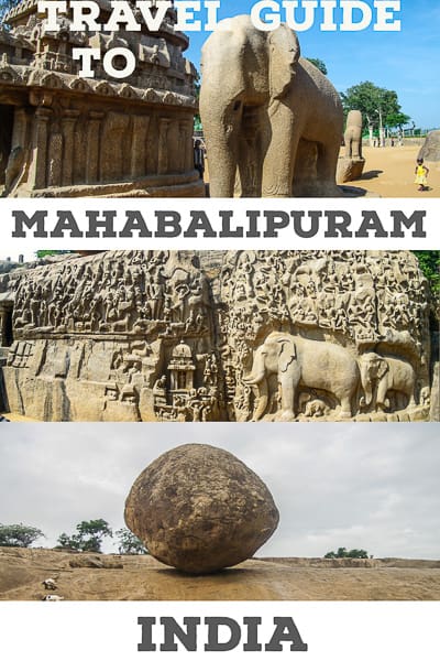 Travel Guide to Mahabalipuram a historical town full of old ruins and temples in south eastern india. A unesco world heritage site.