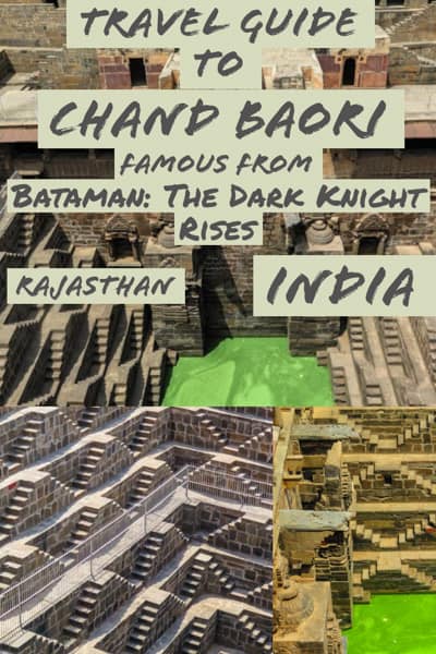 Travel Guide To Chand Baori The stepwell from Batman in india