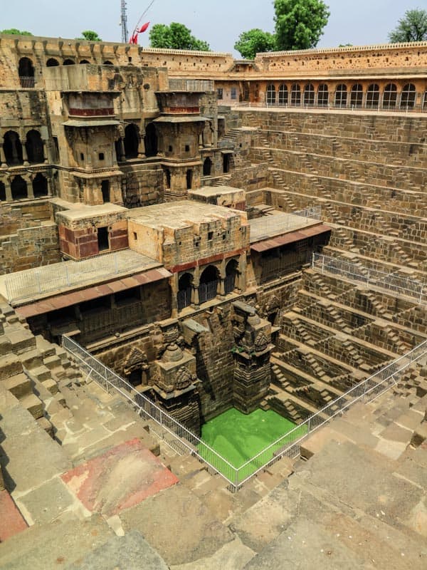 Chand Baori The stepwell from Batman in india