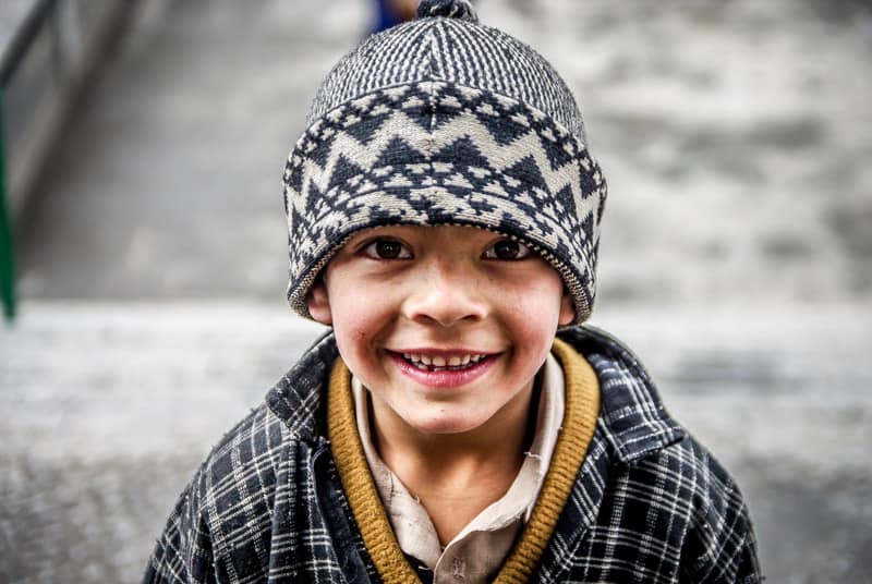 There´s always a smile in Kashmir