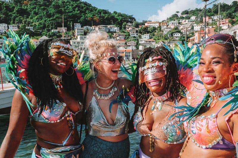 Carnival is a must do in Grenada so much fun