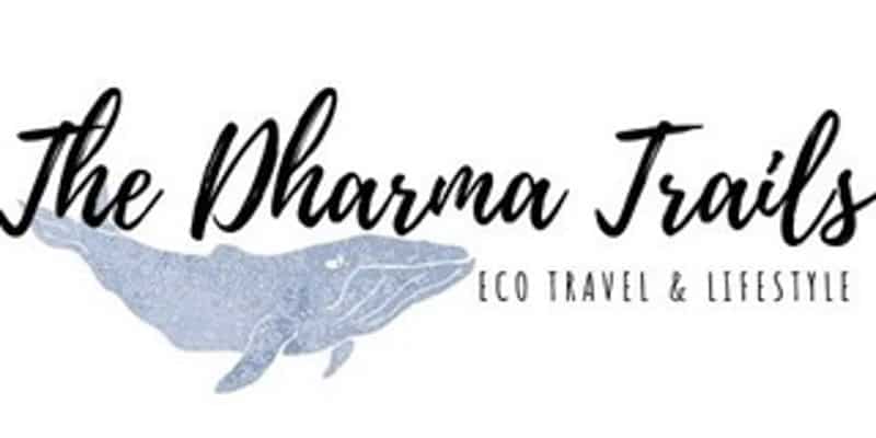 Dharma Trails Aaron travel blog logo
