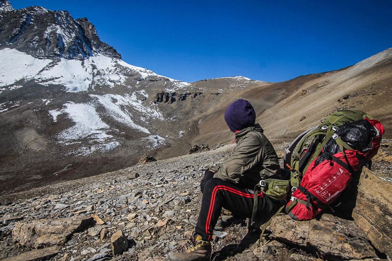 hiking nepal guide remote