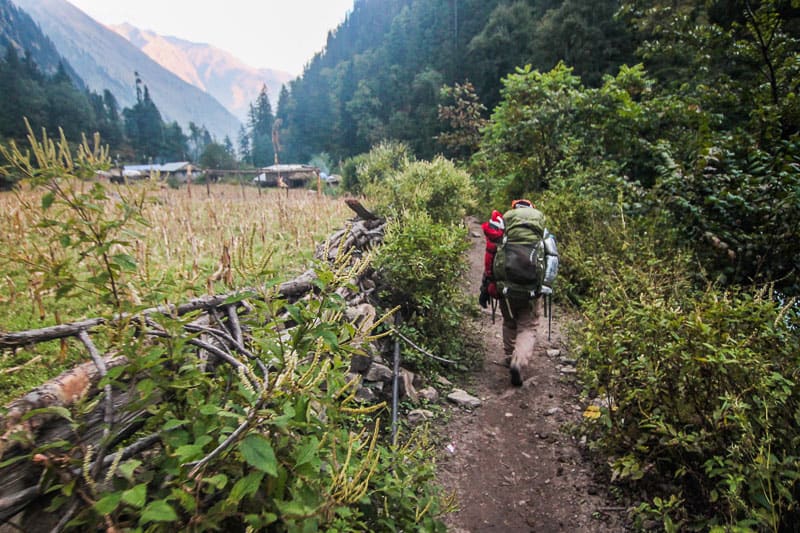 Nepal hiking to Dolpo in Himalaya