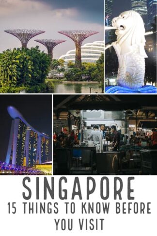 Singapore 15things you should know before you visit