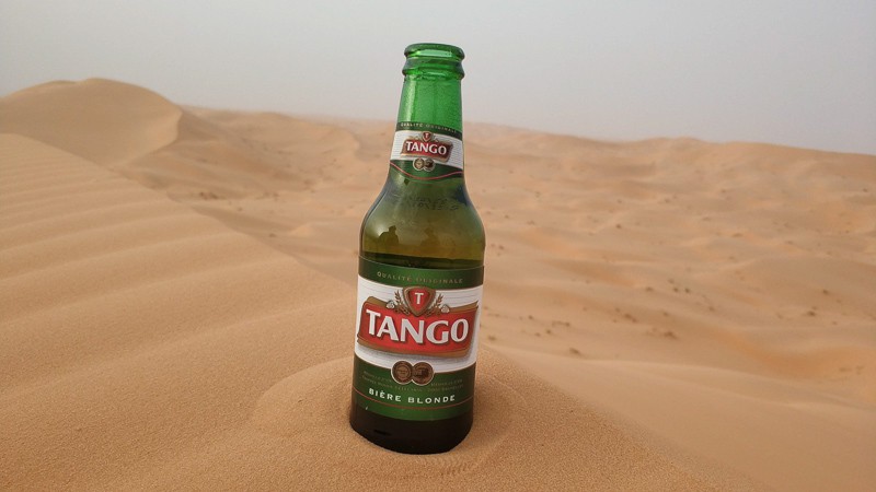 Tango is the most common Algeria beer