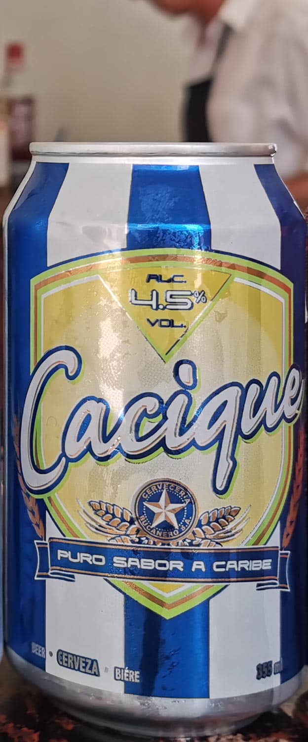 Cacique Cuban beer