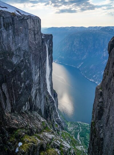 View from Kjeragbolten norway