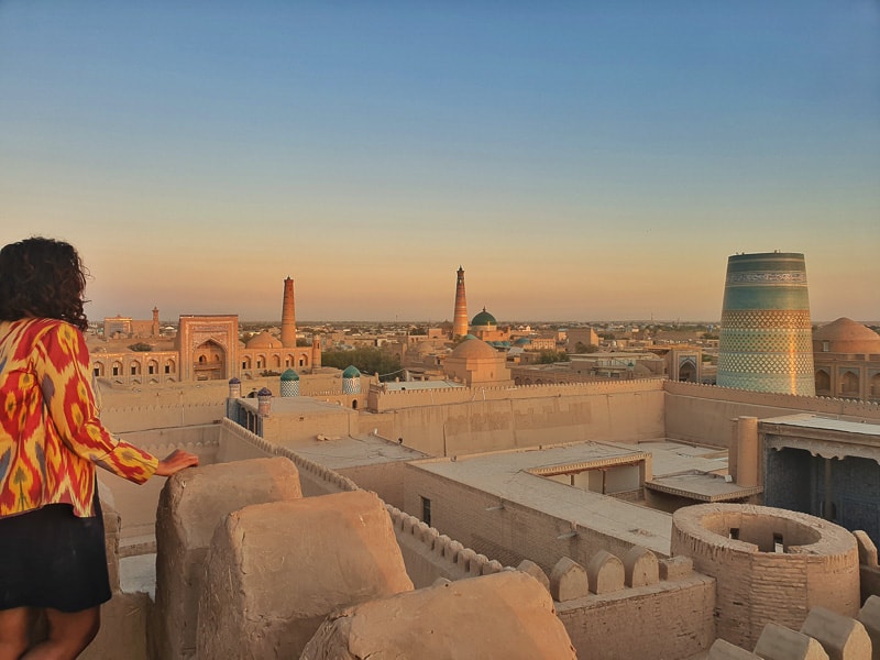 Khiva uzbekistan view