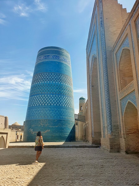 Kalta Minor in Khiva Uzbekistan