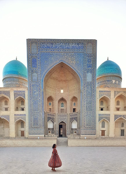 Bukhara square Uzbekistan