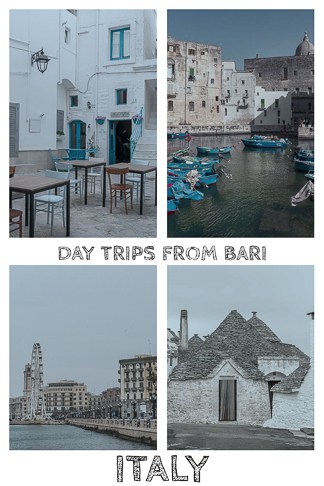 Easy day trips from Bari: Alberobello and Monopoli in southern Italy