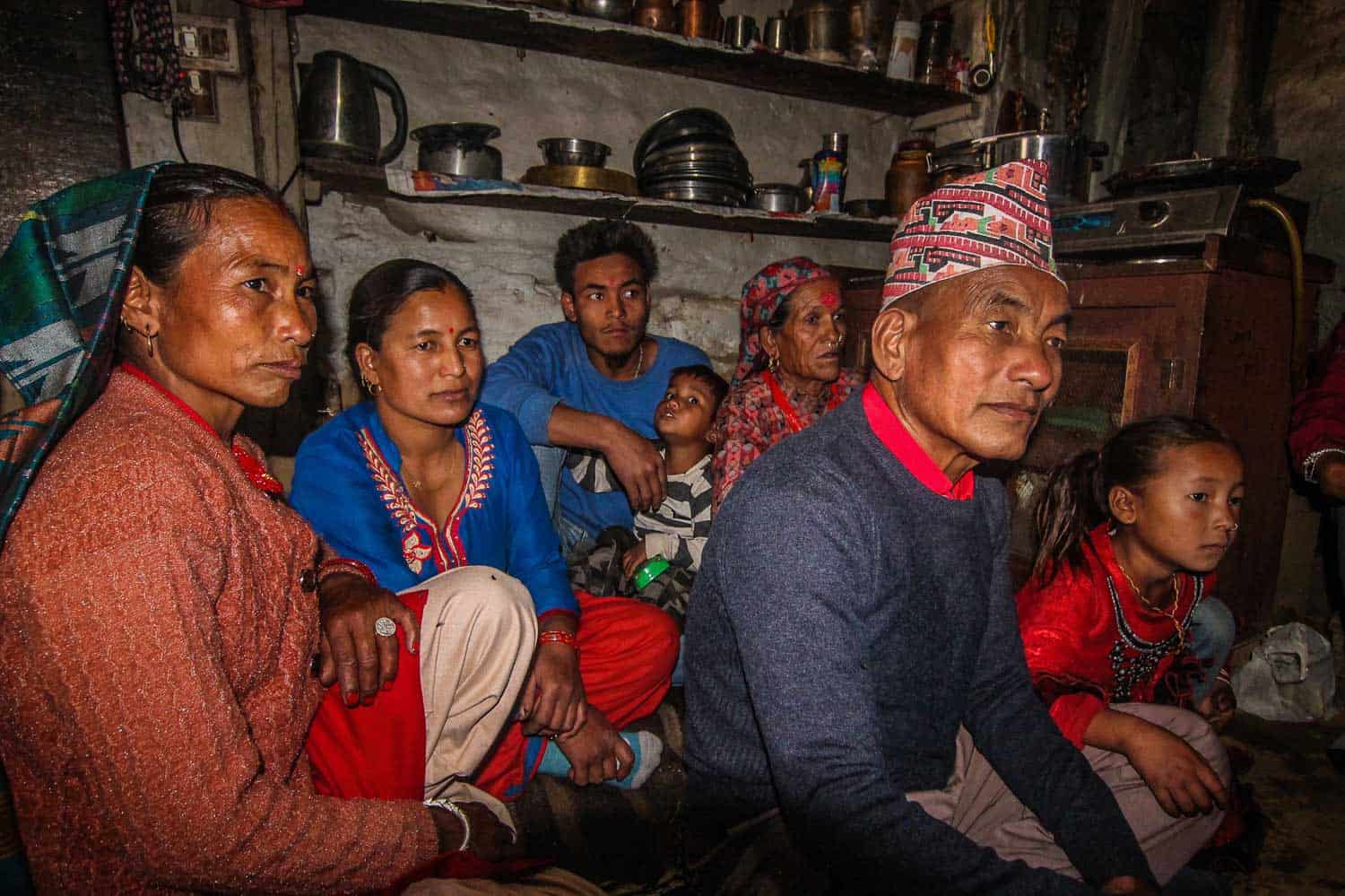 locals in nepal