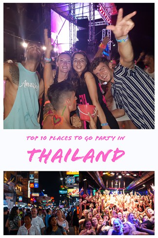 Guide To the best places to go party in Thailand