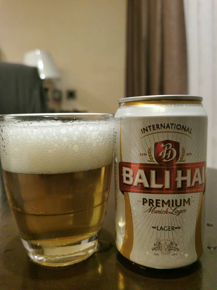Bali Hai, local beer from Bali Indonesia