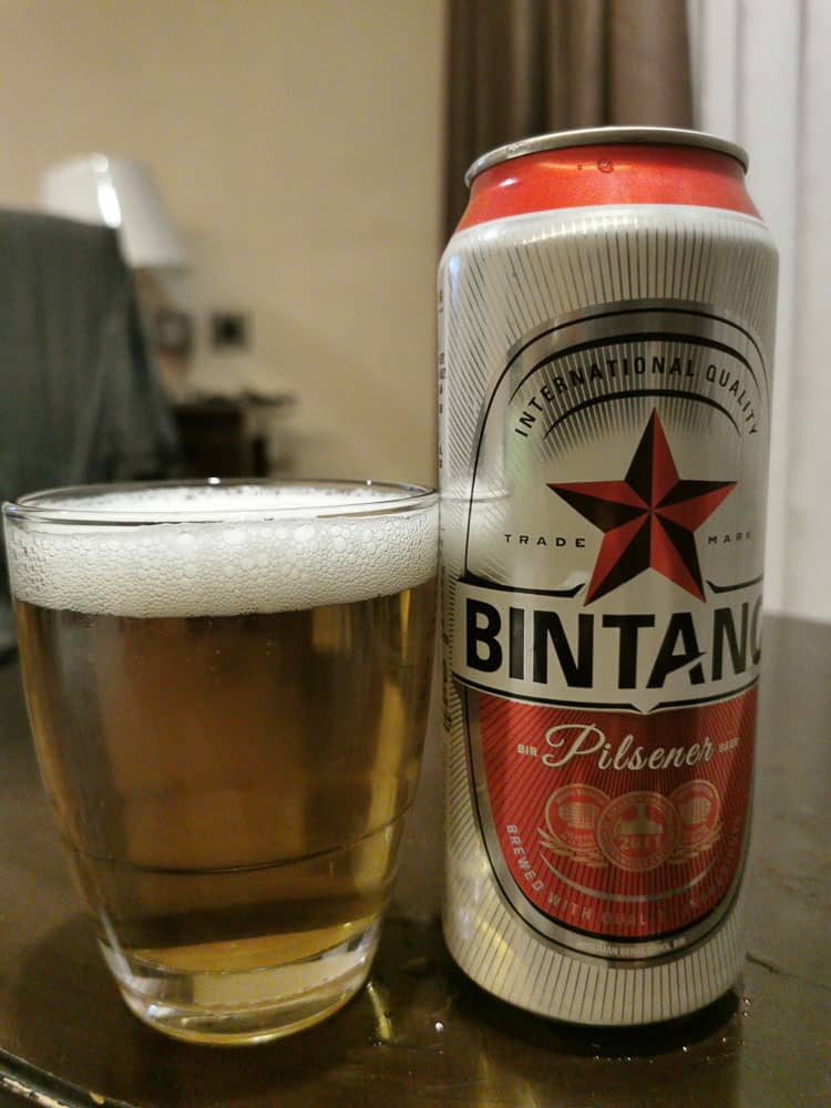 Bintang beer the most popular beer in Indonesia